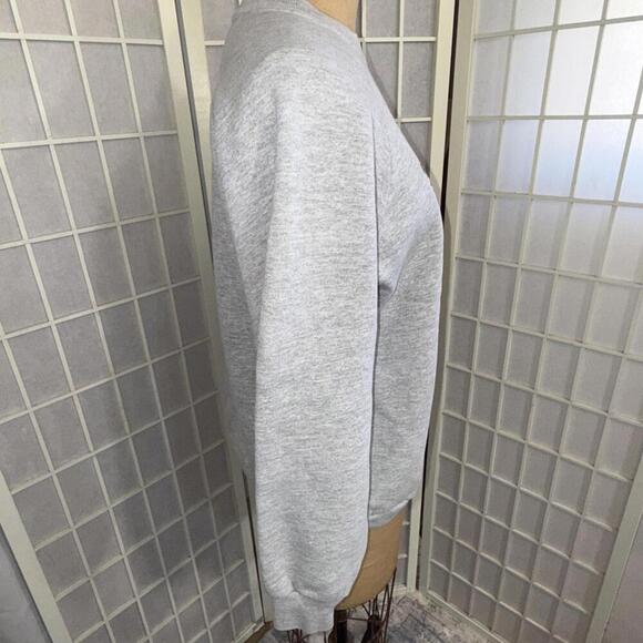 Vintage Fruit of The Loom Beary Relaxing Cottagecore 90s Y2K Granny Sweatshirt L - Picture 5 of 15